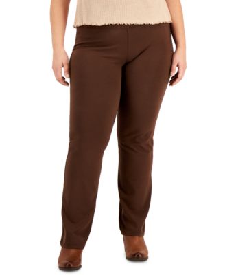 Style & Co - Plus Size High Rise Pull-On Bootcut Leggings