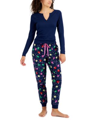 Jenni - Women's Split-Neck Pajama Top