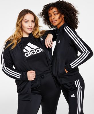 adidas - Women's Warm-Up 3-Stripes Track Jacket, XS-4X