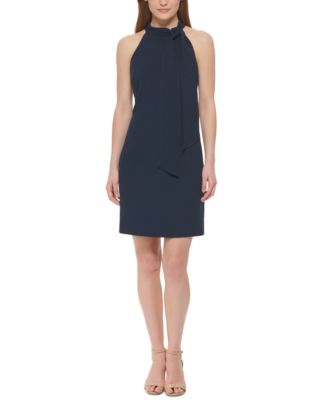 Vince Camuto - Bow-Neck Halter Dress