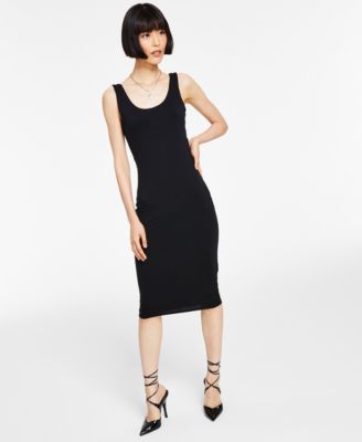 Bar III - Bodycon Scoop-Neck Midi Dress, Created for Macy's