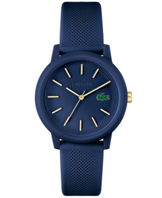 Lacoste - Women's 12.12 Navy Silicone Strap Watch 36mm