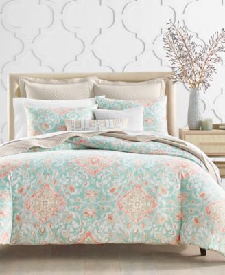 Charter Club - Damask Designs Terra Mesa Duvet Cover Sets, Created for Macy's