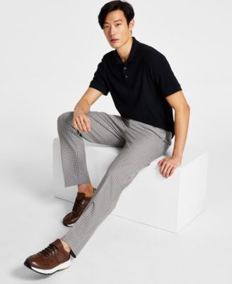 Lauren Ralph Lauren - Men's Classic-Fit UltraFlex Stretch Micro-Check Dress Pants