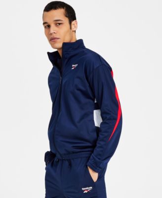 Reebok - Men's Identity Vector Zip-Front Track Jacket