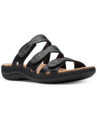 Clarks - Women's Laurieann Ayla Slip-On Strappy Sandals