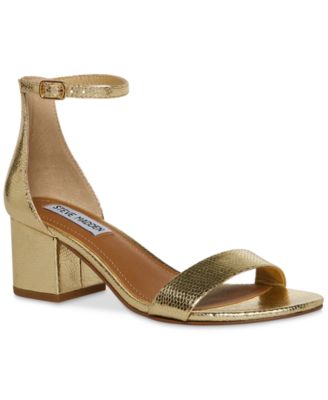 Madden Girl - Women's Irenee Two-Piece Block-Heel Sandals