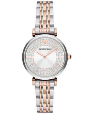 Emporio Armani - Women's Two-Tone Stainless Steel Bracelet Watch 32mm