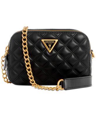 GUESS - Giully Small Quilted Faux Leather Camera Bag