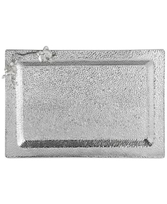 Michael Aram - White Orchid Large Glass Tray