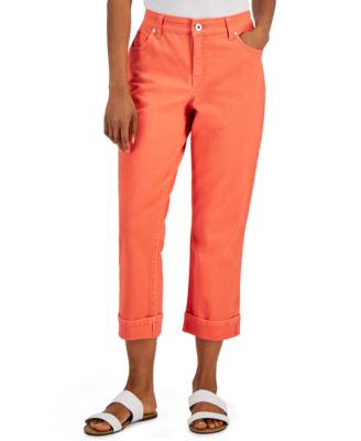 Style & Co - Curvy Cuffed Capri Jeans