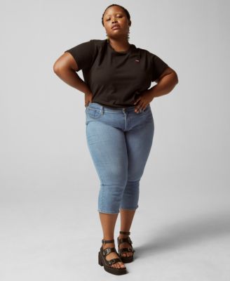 Levi's - Trendy Plus Size 311 Shaping Skinny Capri Jeans