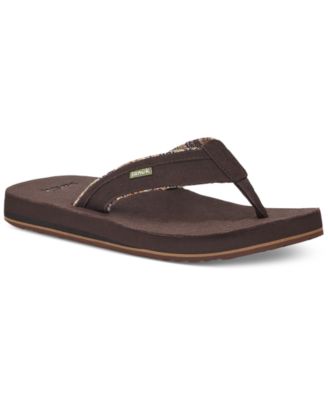 Sanuk - Men's Ziggy Suede Flip-Flops