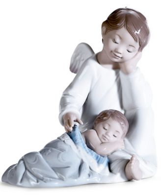 Lladró - "My Guardian Angel" Figurine, 5.5x5.5"