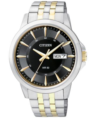 Citizen - Men's Two-Tone Stainless Steel Bracelet 41mm BF2018-52E