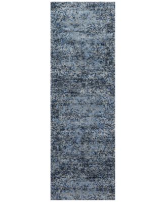 Spring Valley Home - Fusion Light Blue/Grey 2'5" x 7'7" Runner Rug