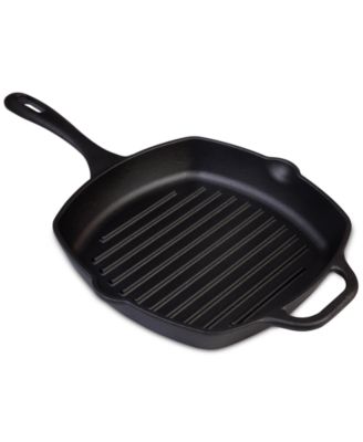 Victoria - 10" Cast Iron Deep Grill Pan