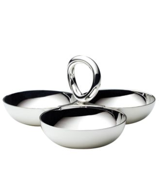 Christofle - Vertigo Small 3-Section Server