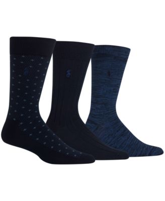 Polo Ralph Lauren - Men's Diamond Dot Dress Socks, 3-Pk.