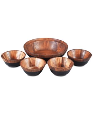 Noritake - "Konawood" 5-Piece Salad Set