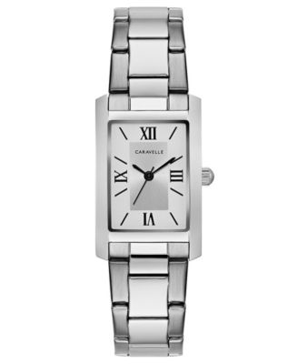 Caravelle - Women's Stainless Steel Bracelet Watch 21x33mm