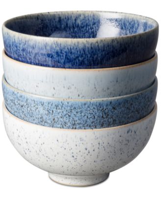 Denby - Studio Blue 4-Pc. Rice Bowl Set