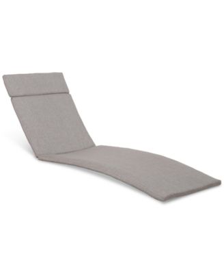 Noble House - Hermosa Outdoor Chaise Lounge Cushion, Quick Ship