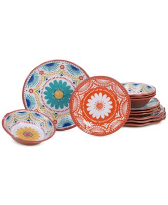 Certified International - Vera Cruz 12-Pc. Dinnerware Set