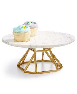Hotel Collection - Round Marble Elevated Server