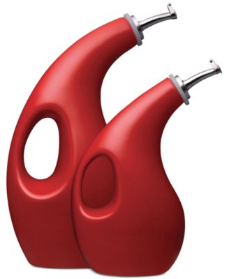 Rachael Ray - Stoneware 2-Pc. EVOO & Vinegar Set