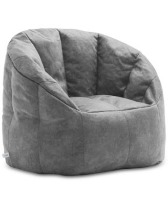 Furniture - Large Milano Blazer Bean Bag Chair, Quick Ship