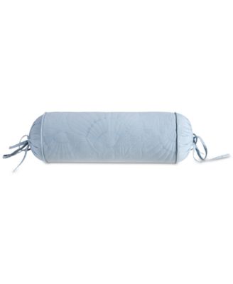 Harbor House - Crystal Beach 7" x 18" Quilted Bolster Pillow