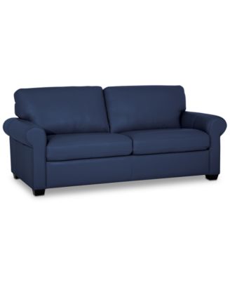 Furniture - Orid 79" Leather Apartment Sofa