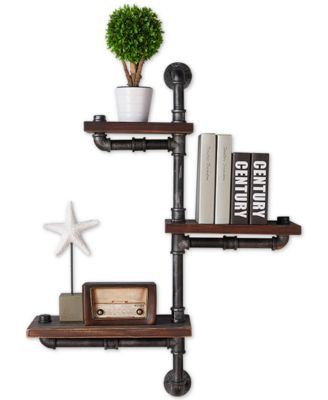 Armen Living - Orton 30" Wall Shelf, Quick Ship
